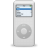 iPod Nano (white) Icon 48x48 png